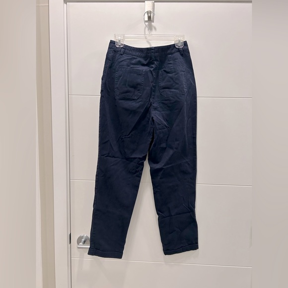 Forever 21 dark blue pleated pants - Picture 2 of 6